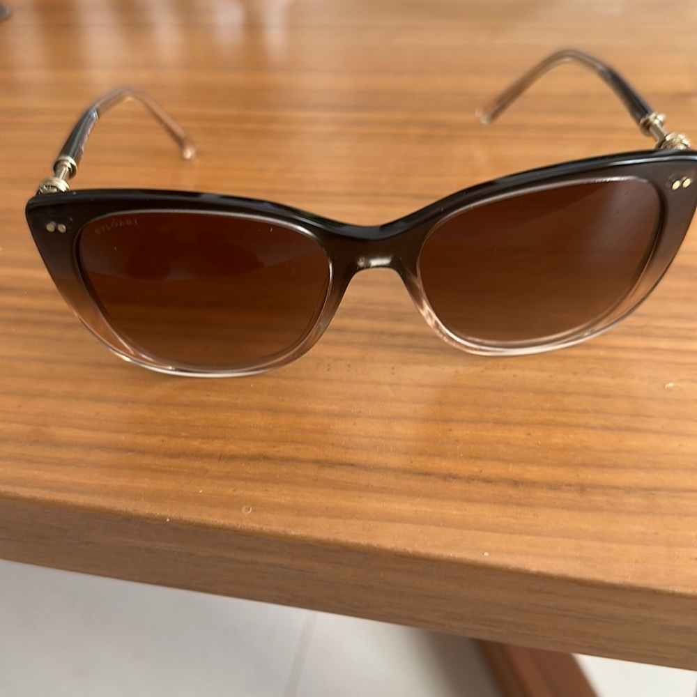 NWOT Authentic Bvlgari sunglasses with case and box.  Sunglasses never u…